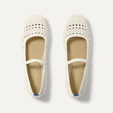 The Max Square Mary Jane - Sandy Crochet
