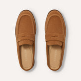 The Penny Loafer Mule - ReVelvet™ Caramel