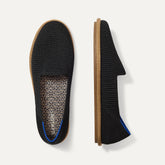 The Cruiser Loafer - Black Raffia-Knit