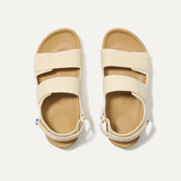The Kids Double Strap Sandal - Conch