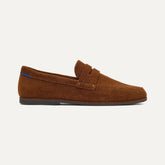 The Ravello Penny Loafer - ReVelvet™ Russet