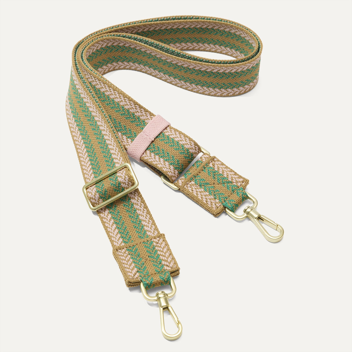 The Crossbody Strap - Earthy Chevron