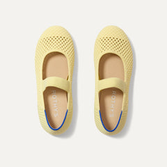 The Kids Mary Jane - Lemonade Open-Knit