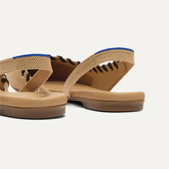 The Almond Slingback - Eyelet Frappe