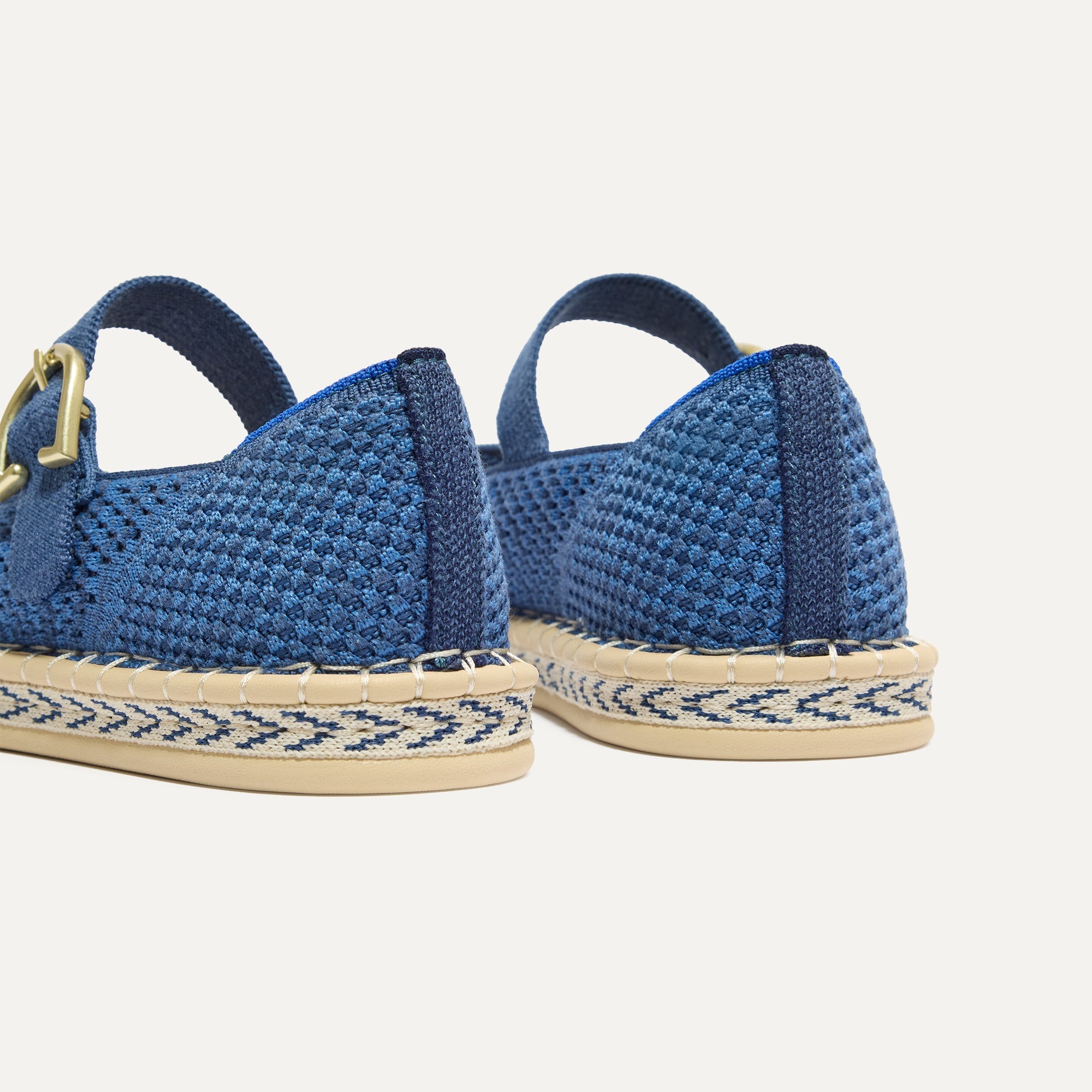 The Espadrille Mary Jane - Blue Breeze