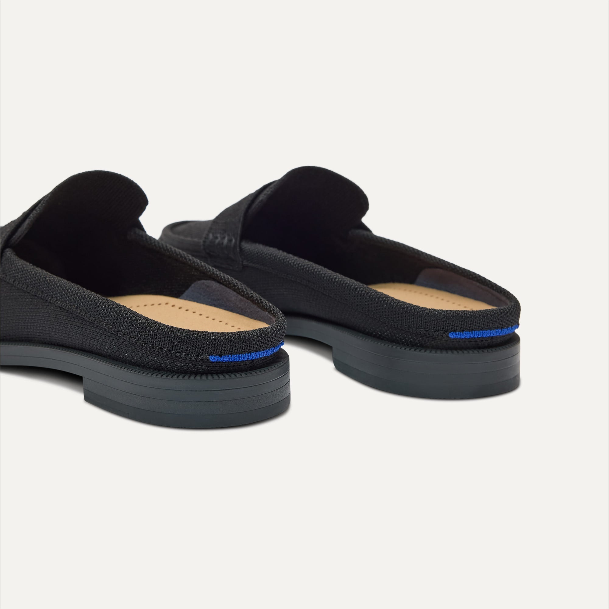 The Penny Loafer Mule - Black