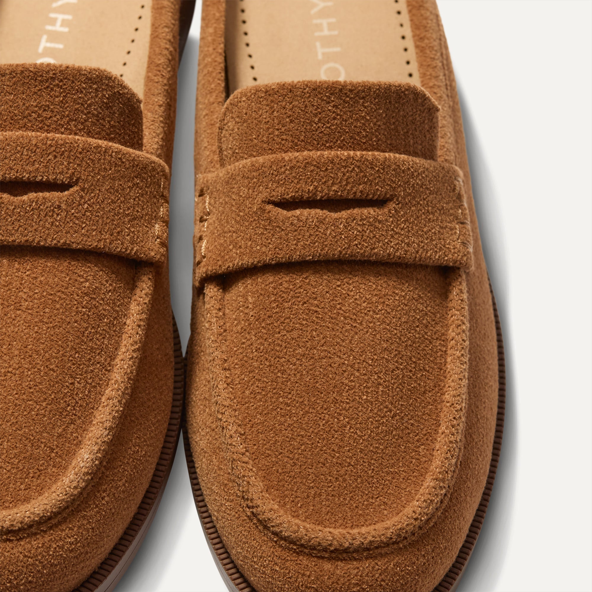 The Penny Loafer Mule - ReVelvet™ Caramel