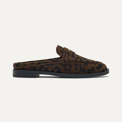 The Penny Loafer Mule - ReVelvet™ Cheetah