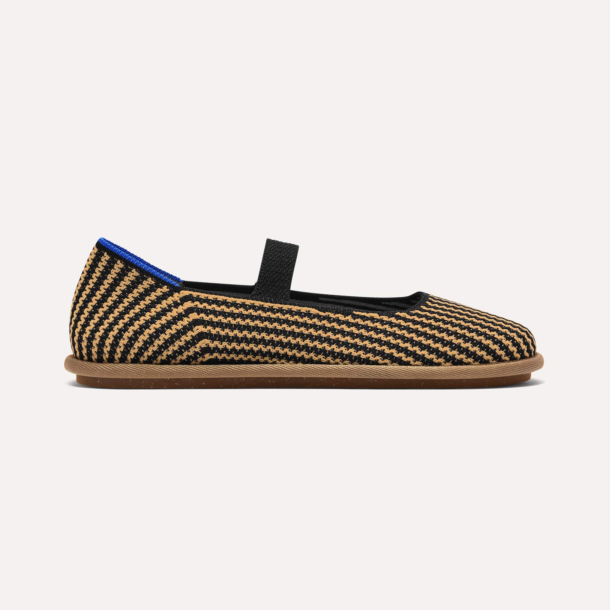 The Cruiser Mary Jane - Toffee Stripe