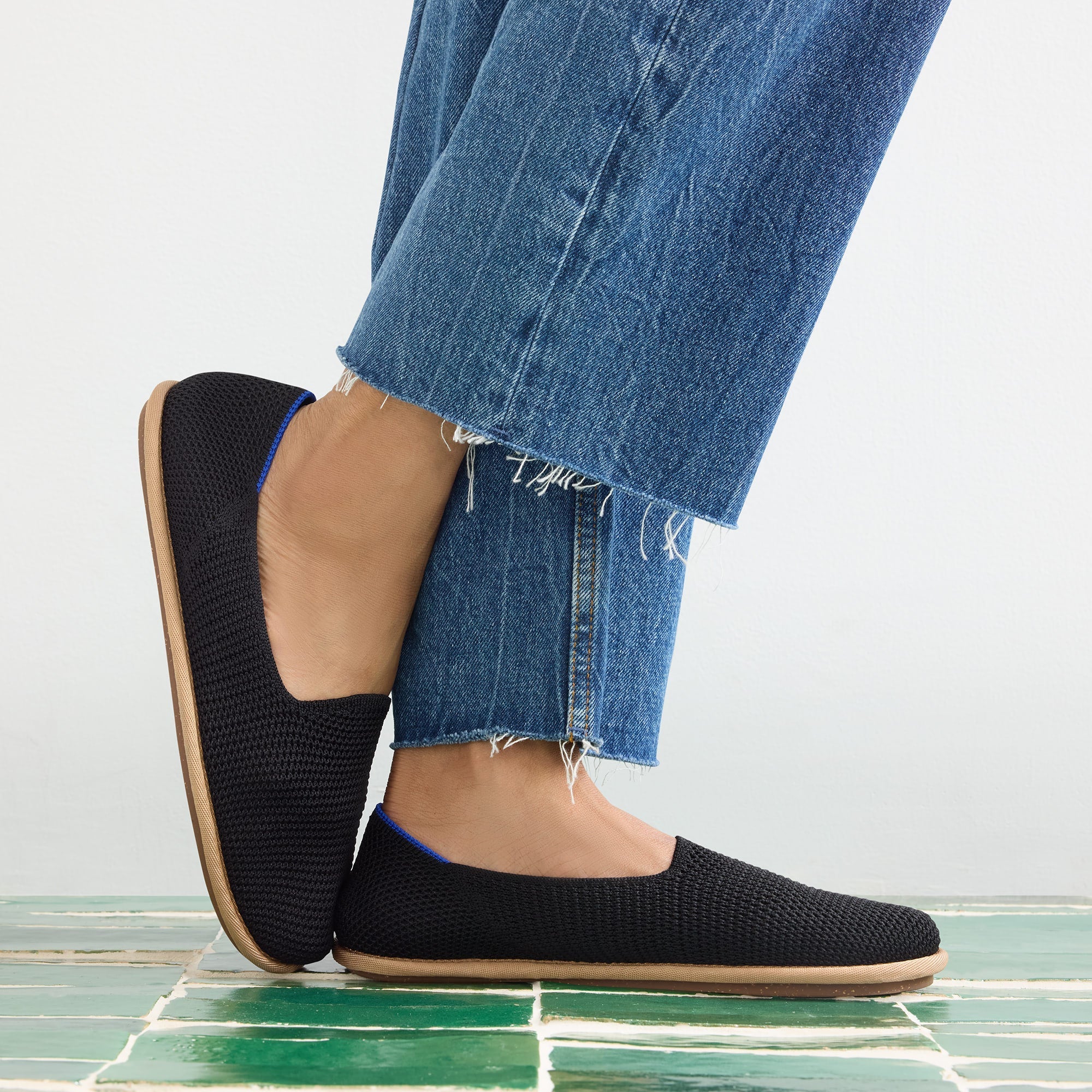 The Cruiser Loafer - Black Raffia-Knit