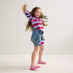 The Kids Double Strap Sandal - Tutu
