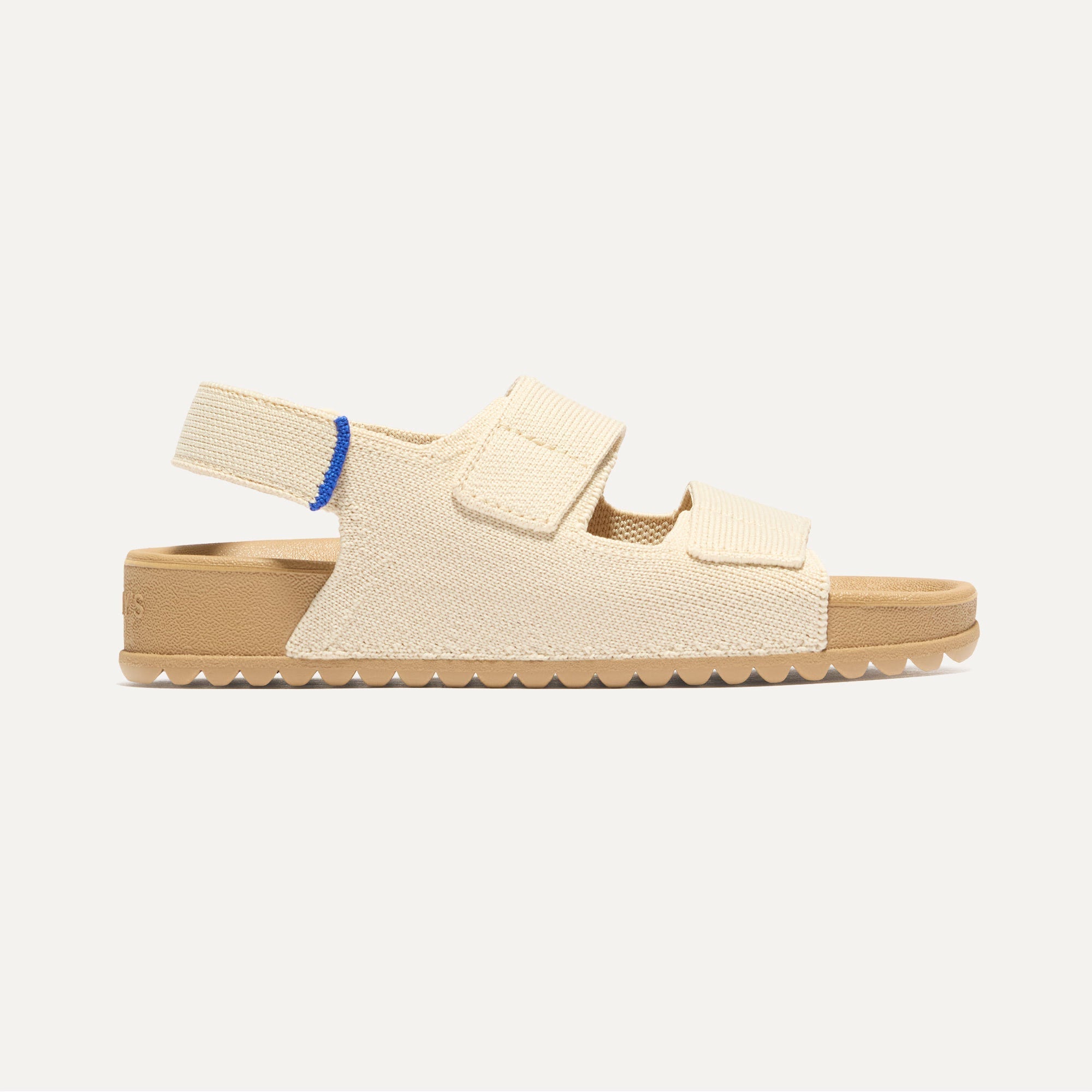 The Kids Double Strap Sandal - Conch