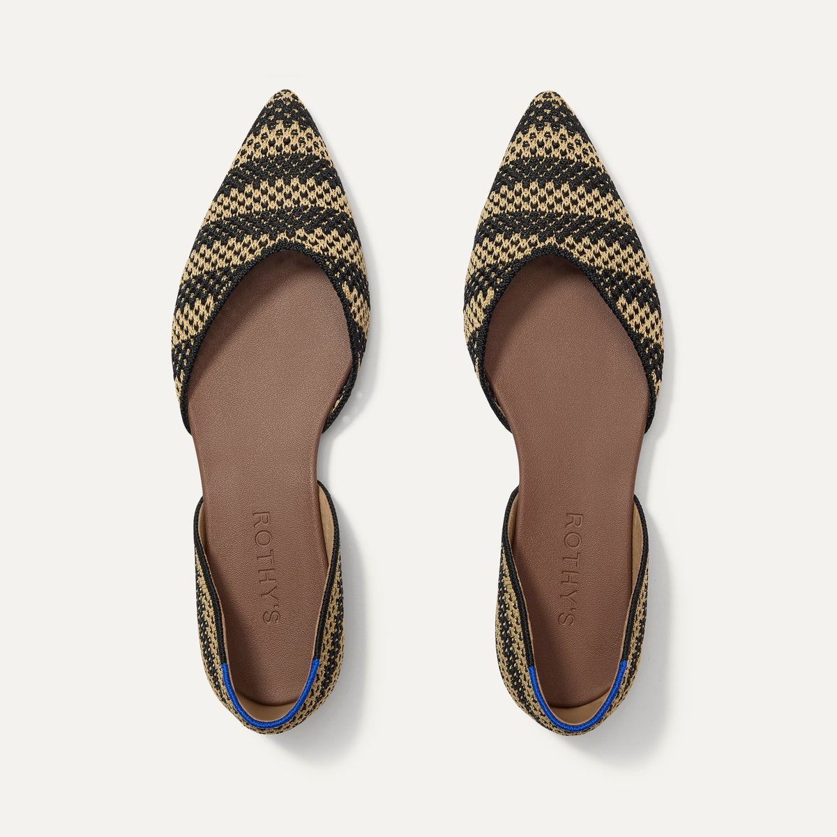 The D'Orsay Point - Shortbread Stripe