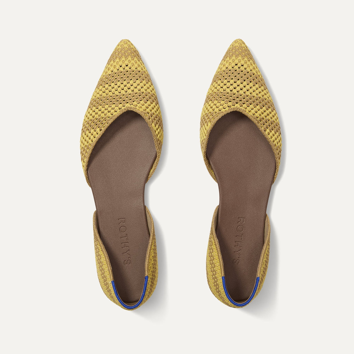 The D'Orsay Point - Daffodil Stripe