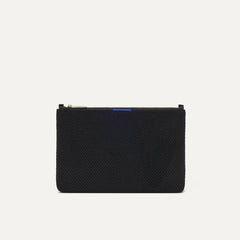 The Convertible Clutch - Black Espresso Open-Knit