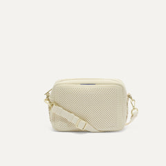 The Crossbody Camera Bag - Cream Twist Open-Knit