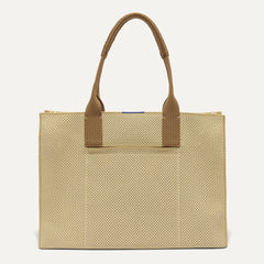 The Classic Tote - Macadamia Open-Knit