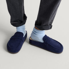 The Penny Clog - ReVelvet™ Navy