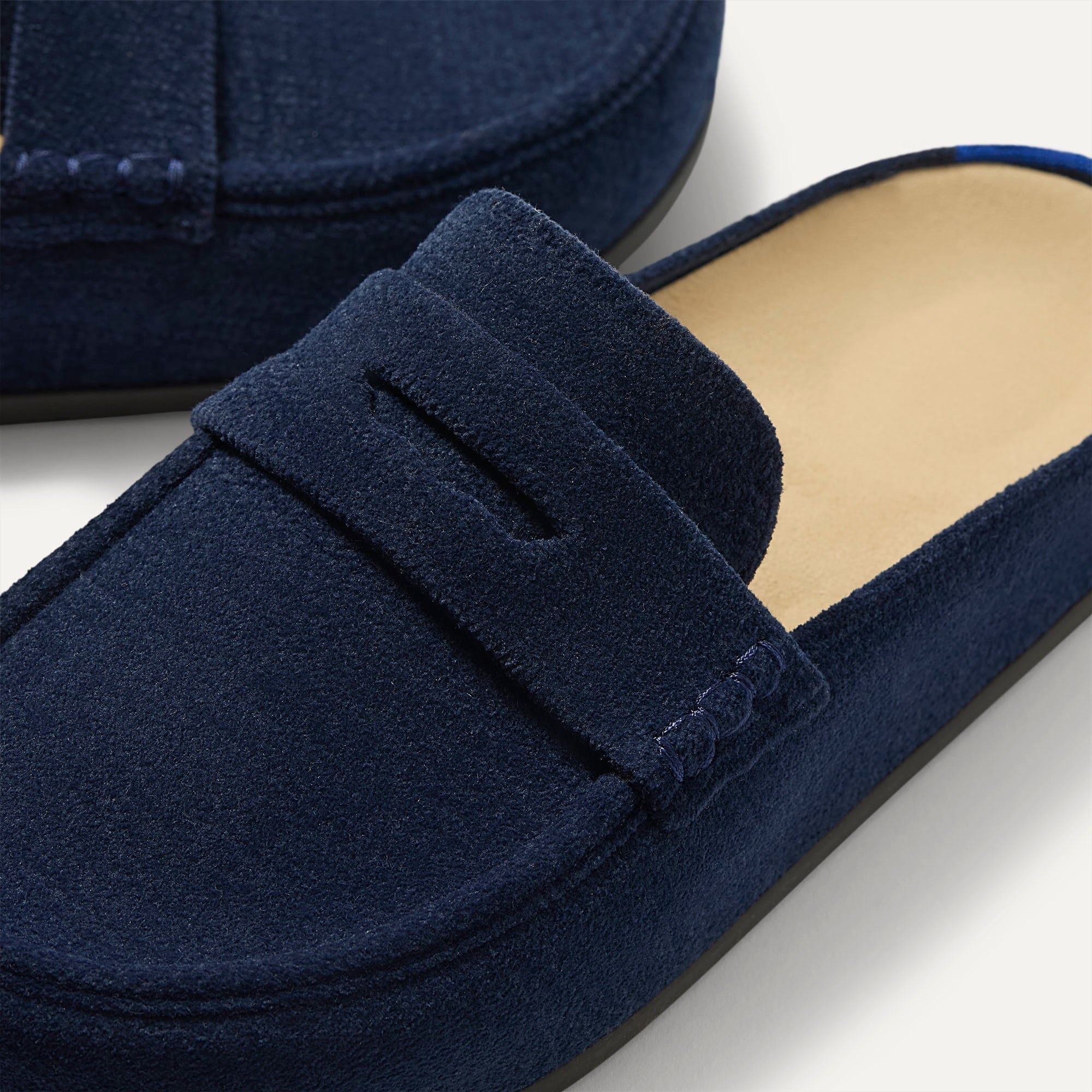 The Penny Clog - ReVelvet™ Navy