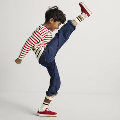 The Kids Stretch Sneaker - Firecracker